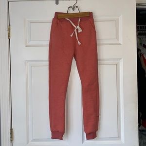Fleece lined sweatpants